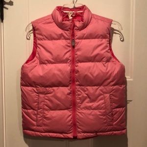 Hannah Andersson reversible down vest.